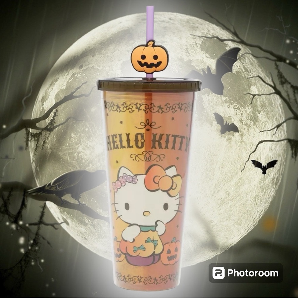 Hello Kitty Pumpkin Acrylic Travel Cup Exclusive
